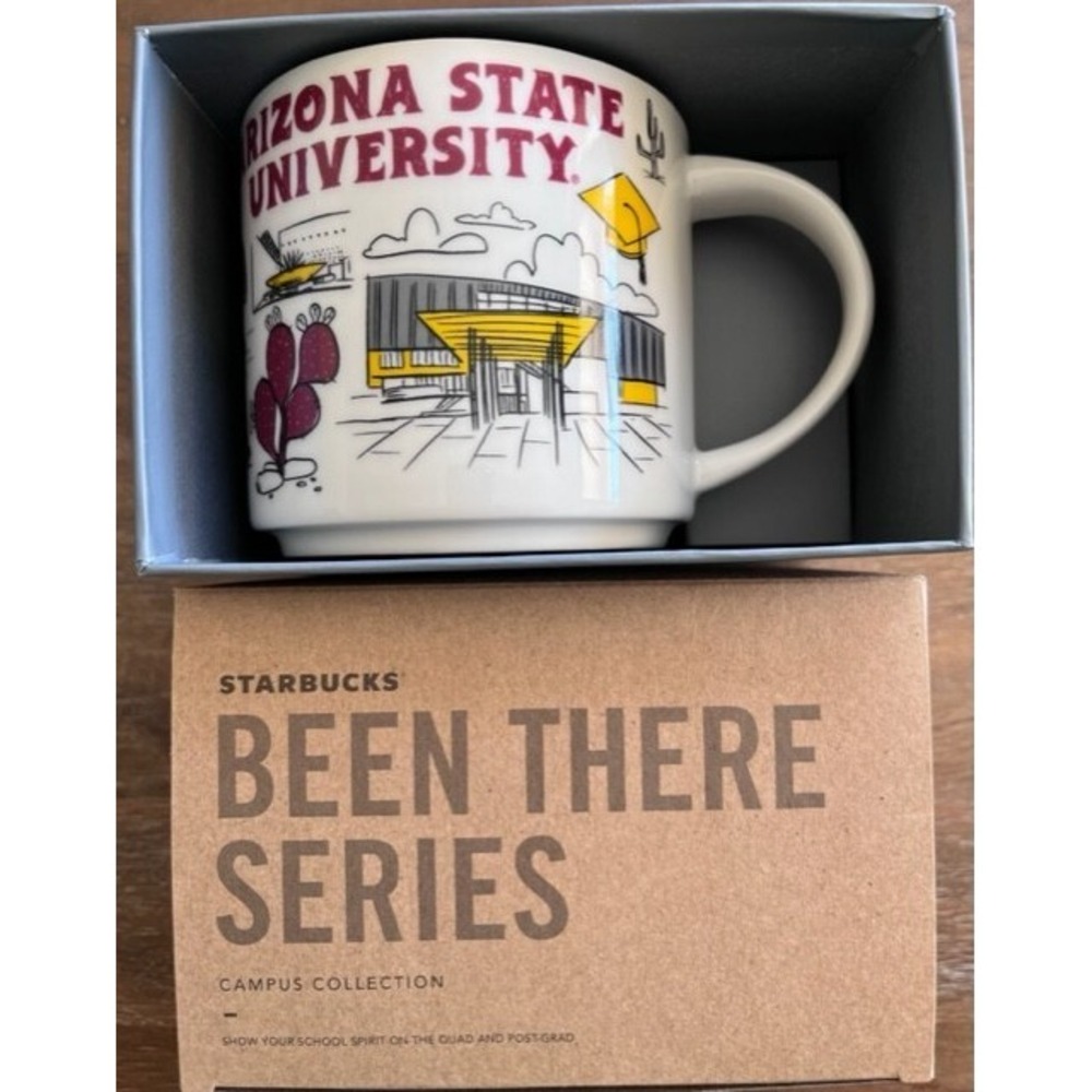New Starbucks Campus Been There Series Arizona State‎ University ASU 14 oz. Mug